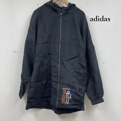 アディダス 万国旗 タグ ナイロン ジャケット フーディ ジャンパー ウィンド ブレーカー プリント メンズ L ISItems【USED】【古着】【中古】50152705