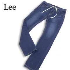 美品★ Lee リー × ナノユニバース別注★ LB0216 USED加工 イージー スウェット デニム パンツ ジーンズ Sz.M　メンズ