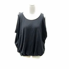 ドゥロワー Drawer コットンフレアスリーブプルオーバー ラウンドネック 無地 チャコールグレー 6517-206-0153 /SY32 IBO83