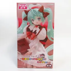 中古 未開封品 Trio-Try-iT Figure 初音ミク×チロルチョコ 初音ミク ミルクver. FuRyu/フリュー フィギュア pr02808