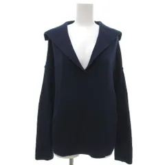 バナナリパブリック BANANA REPUBLIC ニット セーター スキッパー セーラー 長袖 XS 紺 ネイビー /NU ■GY43