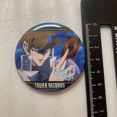 遊☆戯☆王 遊戯王 タワーレコード タワレコカフェ 缶バッジ 海馬瀬人　N7