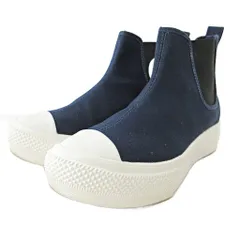 コンバース CONVERSE 31307590 オールスター ライト サイドゴア スニーカー ハイカット キャンバス 4 23cm ネイビー 紺 1021
