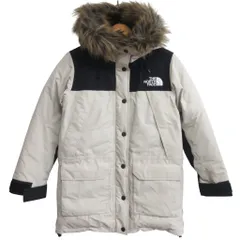ザノースフェイス THE NORTH FACE Mountain Down Coat マウンテン ダウンコート ダウンジャケット NDW91935 ゴアテックス 防水 グレー アイボリー S