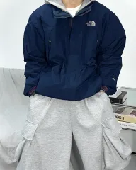 THE NORTH FACE ザノースフェイス 딥 네이비 GORE-TEX ゴアテックス ウィンドブレーカー L
