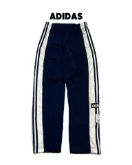 (2XS) アディダス アディブレーク トラック パンツ ネイビー