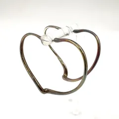 TIFFANY & Co. エルサ・ペレッティ オープン ハート フープ AG925 シルバー ピアス