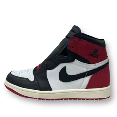 未使用 NIKE Air Jordan 1 Retro High OG Black Toe Reimagined つま黒 ジョーダン1 スニーカー ナイキ DZ5485-106 27cm （89406A）