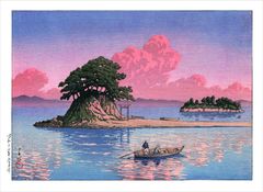 村上隆エディションサイン入り版画（背景純金箔の手押し版）『舞妓さん