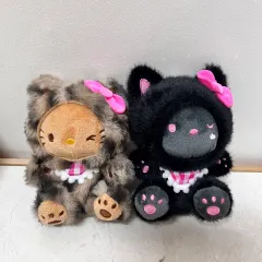 ハローキティ レオパード&ブラック バージョン キーホルダー