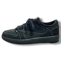 NIKE  × TRAVIS SCOTT Air Jordan 1 Low OG SP Black Phantom ブラックファントム ナイキ  × トラヴィススコット DM7866-001 25cm （90199A）