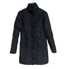  new balance ニューバランス ダウン ジャケット アウター ベンチ コート ブラック 黒 レディース S【ZK46】