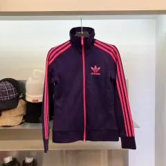 アディダス パープル ジャージ S