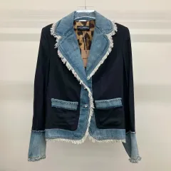ドルチェ＆ガッバーナ レーヨン デニム ジャケット