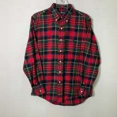ポロラルフローレン レッド タタン チェック シャツ 90