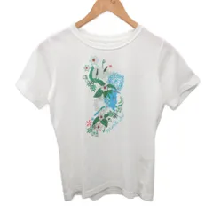 モンベル Montbell Tシャツ カットソー 半袖 プリント 白 ホワイト S