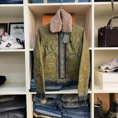 55dsl キルティング ダウンジャケット