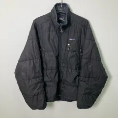 00's パタゴニア ブラック パフ ダウン ジャケット M
