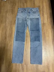 リーバイス LEVI'S 501 パッチワーク デニム