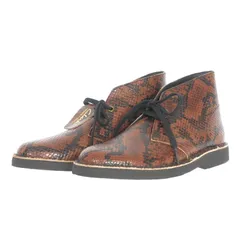クラークス clarks Desert Boot 2 デザートブーツ 靴 UK4 23cm Dark Tan Snake ダークブラウン 茶