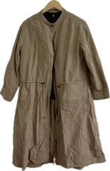  【美品】MuNichミューニック　ライナー付きスプリングコート　アウター　ブラウン　レディース　Sサイズ【Z1756】