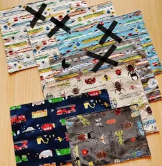 【匿名配送】ハンドメイド　ランチョンマット3枚セット① バラ売り可