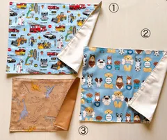 【匿名配送】ハンドメイド　ランチョンマット3枚セット③ バラ売り可