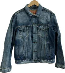  【美品】LEVI'Sリーバイス　 デニムジャケットGジャン　アウター　メンズ　Mサイズ【Z1756】