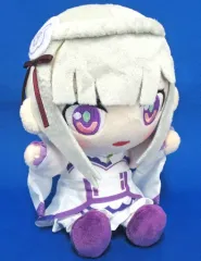 【中古】ぬいぐるみ エミリア ぬいぐるみ 「Re：ゼロから始める異世界生活 当りつき缶バッジくじ」