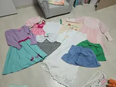 100 110 女の子 服 13枚 まとめ