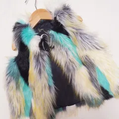 꼬망스 ファー ベスト 100-110号