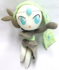 [중고] 봉제인형 멜로에타 엄청난 봉제인형~ 멜로에타~ [극장판 포켓몬스터 베스트위시 큐렘 VS 성검사 켈디오]