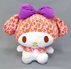 マイメロディ マイメロ 3L パステルレオパード BIG ぬいぐるみ 2014