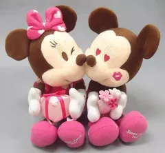 【中古】ぬいぐるみ ミッキーマウス＆ミニーマウス ペアぬいぐるみ 「ディズニースウィートラブ 2010」 東京ディズニーリゾート限定