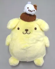 【中古】ぬいぐるみ プリン(マフィン乗り) マフィン・スコーンと一緒BIGぬいぐるみ 「ポムポムプリン」
