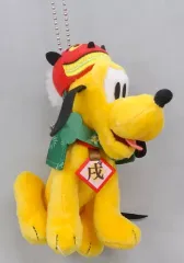 【中古】ぬいぐるみ プルート ぬいぐるみバッジ 「東京ディズニーリゾートのお正月2018」 東京ディズニーリゾート限定