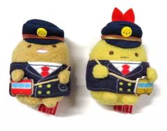 [중고] 봉제인형 돈까스 & 새우 후라이의 꼬리 테노리 봉제인형 [스미코구라시 × 케이큐 & 하네다쿠우코 in in 오타쿠] 입체 고사쿠 스탬프 랠리 게이큐 Ver.선물품