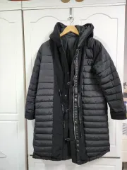 THYREN リバーシブル ブラック ダウン コート