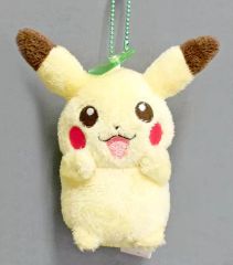 [중고] 봉제 인형 피카츄 I LOVE PIKACHU 볼 체인 첨부 인형 [포켓 몬스터]