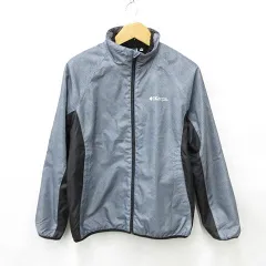 Kaepa ケイパ ジャケット ジャンバー 裏ボア ドット グレー ブラック M