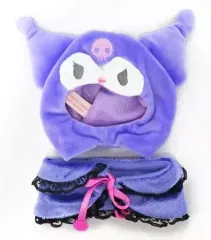 【中古】ぬいぐるみ クロミ(レースケープ) plush costumer-プラッシュコスチューマー- ぬいぐるみ用衣装(S) 「サンリオキャラクターズ」