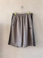 アディダス ジャージ ハーフパンツ グレー JL