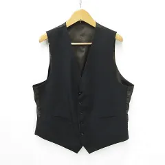 ベスト ジレ リバーシブル 前あき CORDURA 大きいサイズ 黒 グレー 茶 ブラック ブラウン 3L