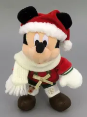 【中古】ぬいぐるみ ミッキーマウス ぬいぐるみバッジ 「ディズニー・クリスマス2025」 東京ディズニーリゾート限定