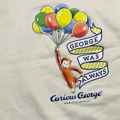 おさるのジョージ キッズ 裏起毛スウェット トレーナー 100センチ