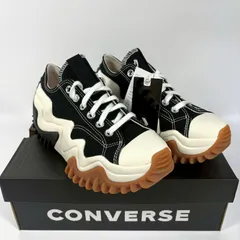 【新品未使用】 韓国限定 コンバース ランスター モーション OX 23.0cm 黒 厚底