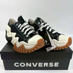 【新品未使用】 韓国限定 コンバース ランスター モーション OX 23.5cm 黒 厚底