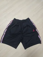 ナイキ ジョーダン スナップ ボタン バスケット ハーフパンツ ブラック L (90サイズ)