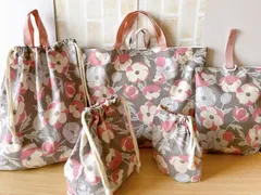 【匿名配送】ハンドメイド　入園入学5点セット⑰