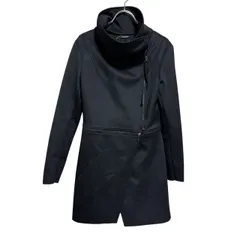  OSKLEN オスクレン　2WAY スタンドカラーコート　ブラック　レディース　サイズ表記なし【zk66】